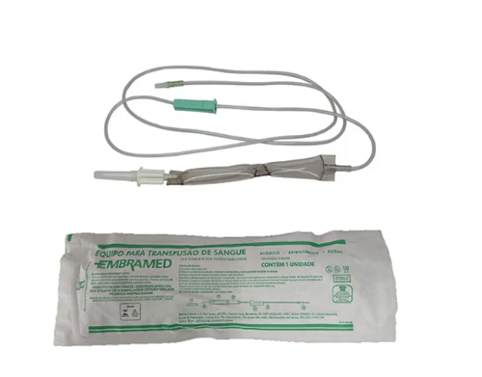 EQUIPO P/TRANSF SANGUE CAMARA DUPLA